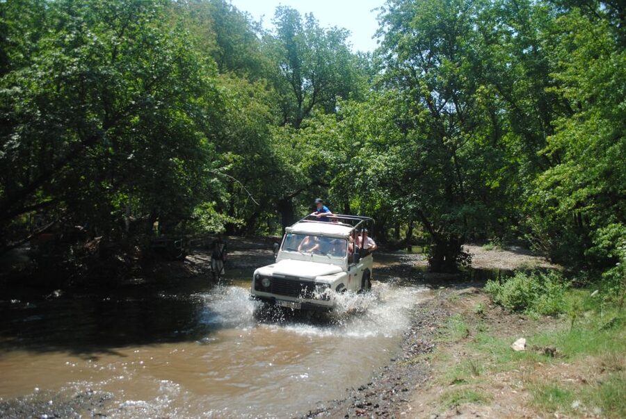 Kusadasi Jeep Safari w/ Lunch and Water Fight - Kursunlu Monastery: Ancient Stone and a Real Sense of Place