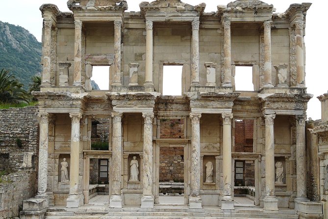 Kusadasi Shore Excursion: Private Tour to Ephesus including House of Virgin Mary and Temple of Artemis - Ephesus highlights: Celsus, Odeon, the Great Theater, and Trajan’s Fountain