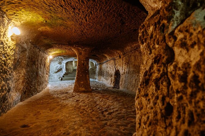 Largest Underground City Tour with Storyteller - Derinkuyu is the star: about 85 m down and many levels to imagine