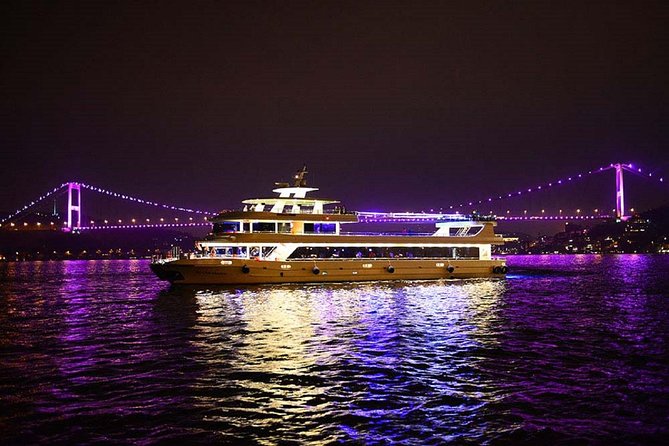 Luxury Bosphorus Dinner Cruise & Shows Private Table & Free Wi-Fi - Boarding the yacht and seeing Istanbul from the water