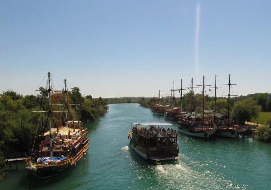 Manavgat Cruise & Grand Bazaar w/Lunch and Unlimited Drinks - BBQ lunch onboard and unlimited soft drinks