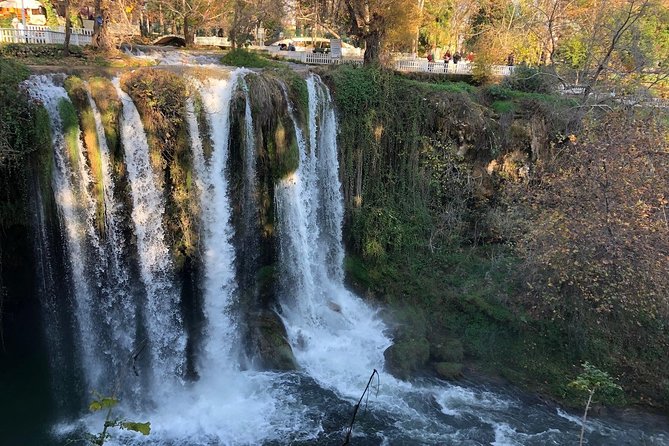 Manavgat Waterfalls, Temple of Apollo and Aspendos Day Tour - Lower Duden Waterfalls: the behind-water photo idea and the reality check