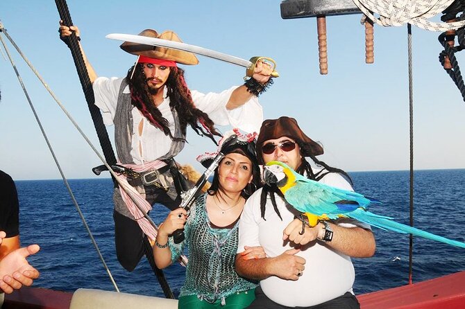 Marmaris All Inclusive Pirate Boat Trip With BBQ Lunch - Heaven Island and Aquarium Bay: Your First Real Swim Options