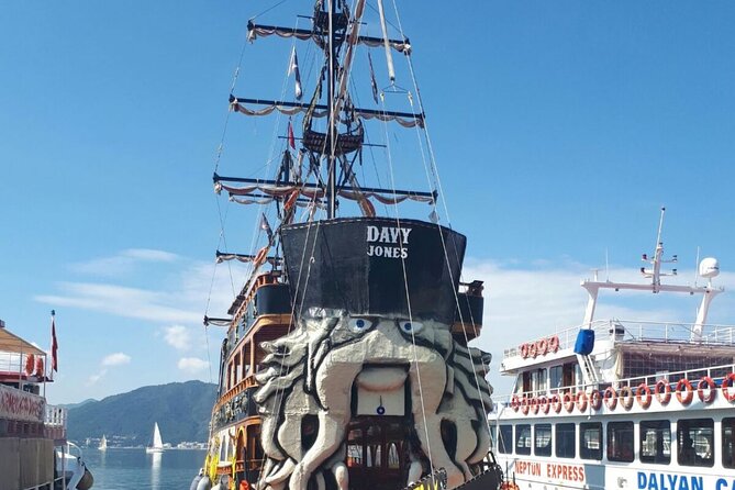 Marmaris All Inclusive Pirate Boat Trip With BBQ Lunch - Green Sea Bay and the Return to Marmaris