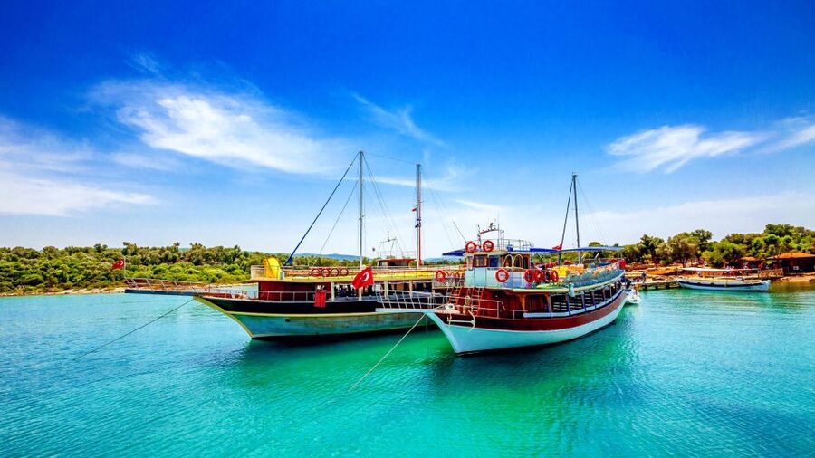 Marmaris: Cleopatra Island Boat Trip with Lunch and Transfer - The last coves, Lighthouse Island, and the Rabbit Island moment