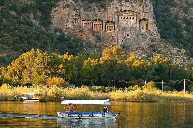 Marmaris Dalyan Tour By Boat With Famous Mud Baths & King Tombs - Dalyan mud baths in high-quality mud: the hour you should plan for