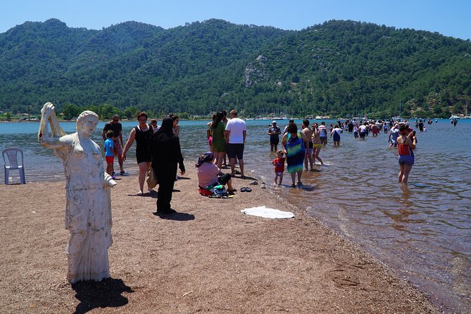 Marmaris: Jeep Safari, Turgut Waterfall, Jesus Beach w/Lunch - Turgut Waterfall: Swim Break, Cold Water, and Climb Time