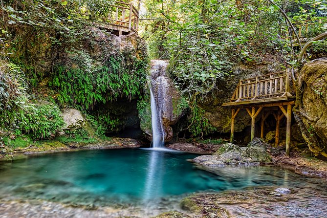 Marmaris: Jeep Safari, Turgut Waterfall, Jesus Beach w/Lunch - Jesus Beach: Pebbly Shore, Animal Rides, and Water Fun