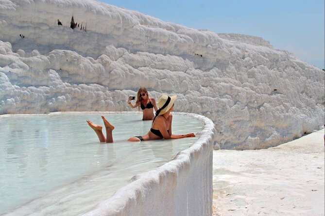 Marmaris Pamukkale Tour By Night / Away From The Crowds - Cleopatra’s Pool: optional, paid extra, and easy to miss if you run late