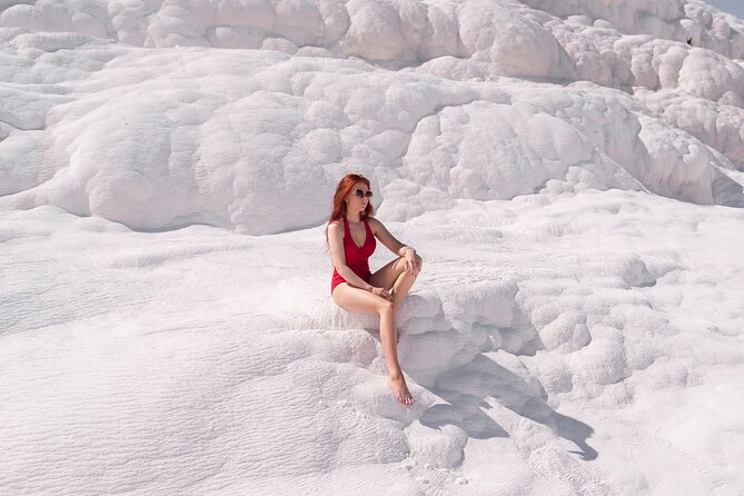 Marmaris Pamukkale Tour By Night / Away From The Crowds - Stonemason stop in Pamukkale: where the day gets more real