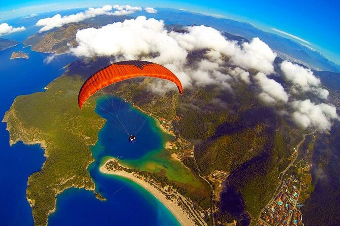 Marmaris Paragliding Experience By Local Expert Pilots - The 2000 m takeoff: what you’ll actually see in the air