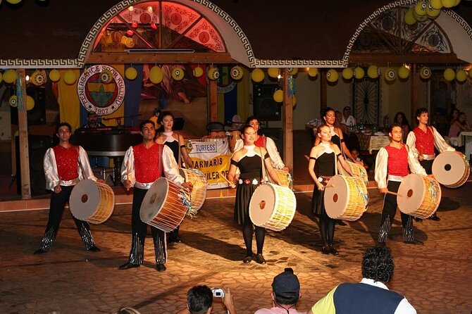 Marmaris Traditional Turkish Night With Dinner & Unlimited Drinks - Hotel pickup and getting there, no taxi headaches, with one caution