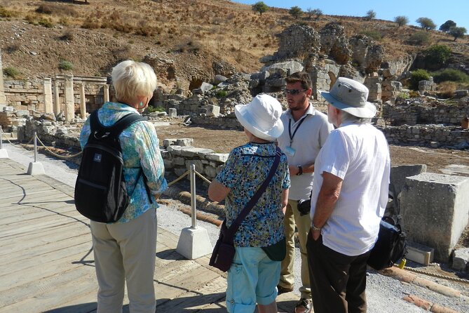 NO HIDDEN FEES Private Ephesus, Terrace Houses, St. John Basilica - How This Kusadasi Private Day Gets You Into Ephesus Fast