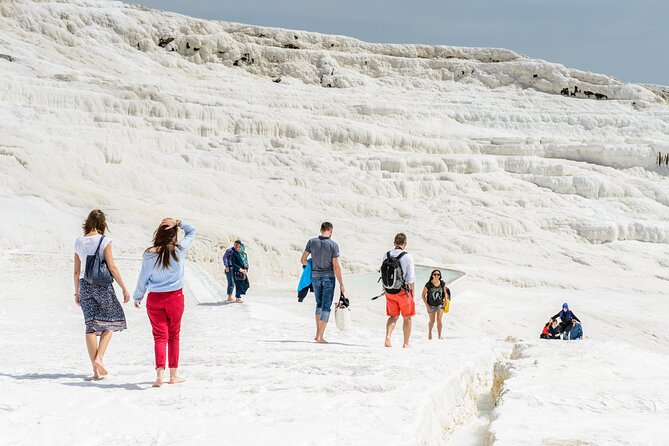 Pamukkale and Hierapolis Full-day Guided Tour from Antalya - A 12-hour Pamukkale day from Antalya, built around timing