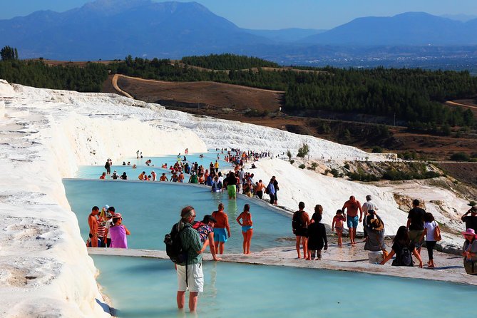 Pamukkale and Hierapolis Full-day Guided Tour from Fethiye - Hierapolis in about an hour: ruins, but also how to not waste that time