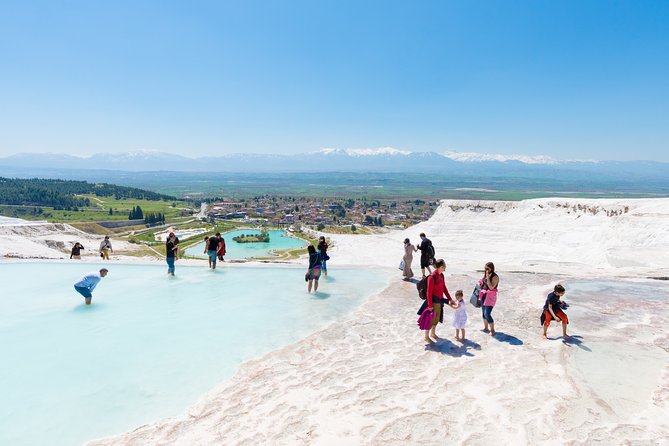 Pamukkale and Hierapolis Full-day Guided Tour from Kusadasi - Hierapolis ruins and thermal baths: Roman stops with a practical payoff