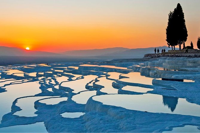 Pamukkale Hierapolis and Cleopatra's Pool Tour with lunch from Antalya - Pamukkale’s travertines, barefoot rules, and traction tips