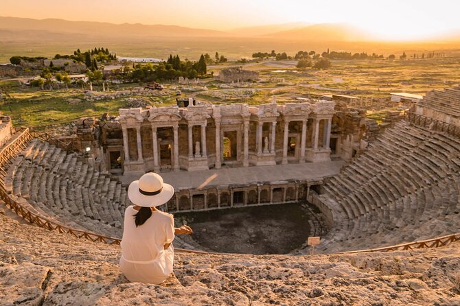 Pamukkale Hierapolis Cleopatra Pool Tour with Lunch from Antalya - Hierapolis ancient city: how to use that one hour well