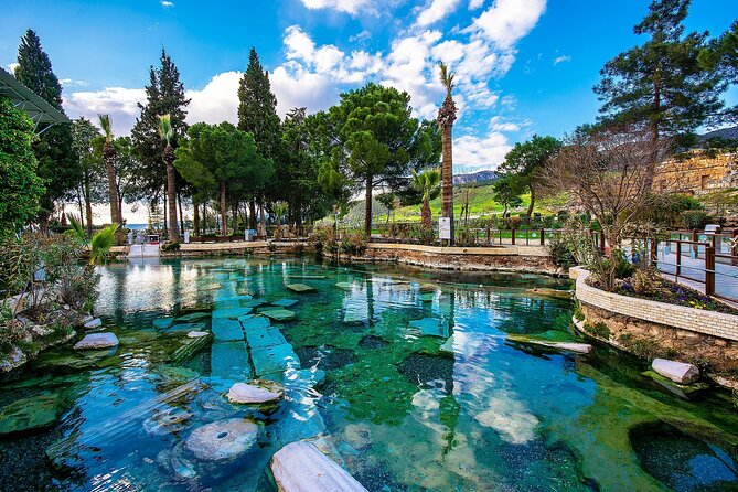 Pamukkale Hierapolis Cleopatra Pool Tour with Lunch from Antalya - Pamukkale travertines: the two hours that matter