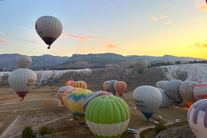 Pamukkale : Hot Air Balloon Sunrise Flight w/Transfer - Seeing Hierapolis ruins from the sky: theater, Temple of Apollo, and more