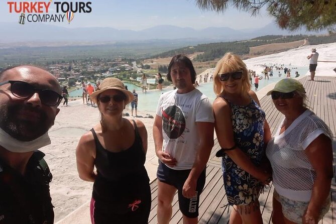 Pamukkale Small Group Tour From Kusadasi or Selcuk - Stop 1: Pamukkale Theater and the Roman-era layers of Hierapolis