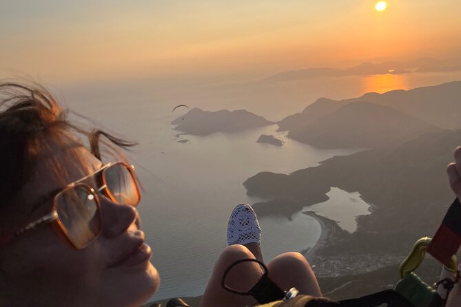 Paragliding In Fethiye Oludeniz, Turkey - The ride to the peak is part thrill, part endurance test