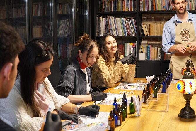 Perfume Making Workshop in a Stylish Galata Atelier in Istanbul - Tea, Turkish delight, and a calm pace in a small group