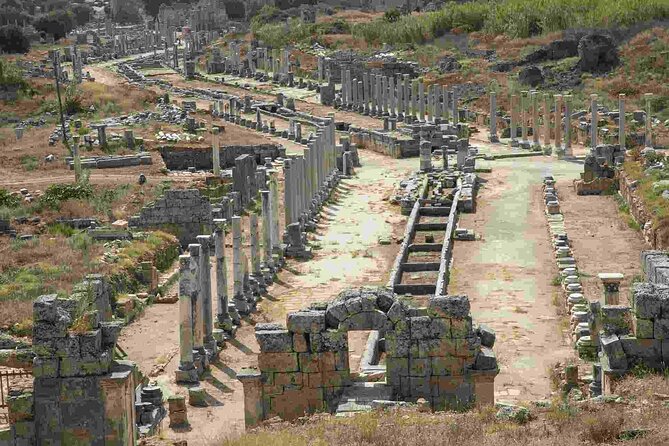 Perge Aspendos Aquaduct Side with Waterfall - A 9-hour classic coast day: Aspendos, Perge, Side, and Manavgat