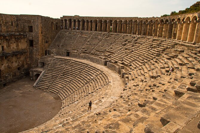 Perge, Aspendos, Side and Waterfall Full Day Tour - Price and value: $81.06 for a full circuit, not a drive-by