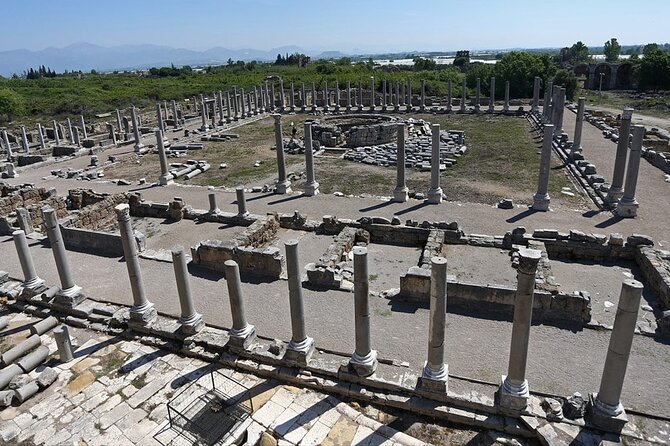 Perge Aspendos Side the Historical sites of Antalya - Perge Ancient City: Pamphylia’s Capital, Built for Foot Traffic
