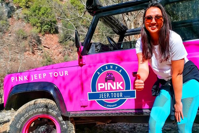 PINK JEEP TOUR - Alanya Jeep Safari - Stop 2, Dim Magarasi Cave: Turkey’s Biggest Cave Stop