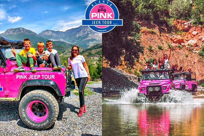 PINK JEEP TOUR - Alanya Jeep Safari - View, Jeep Energy, and the Family-Friendly Factor