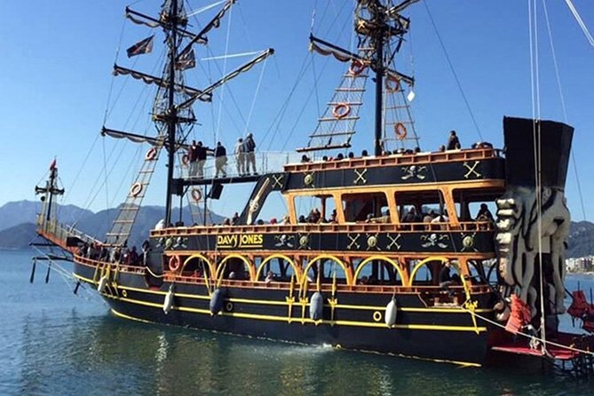 Pirate Boat Trip in Marmaris with BBQ Lunch, Drinks & Transfers - Pirate Boat Energy, Davy Jones Style