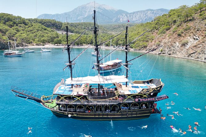 Pirates Boat Trip with optional Pick Up - Drop Off from Antalya - Key highlights you should know before you go