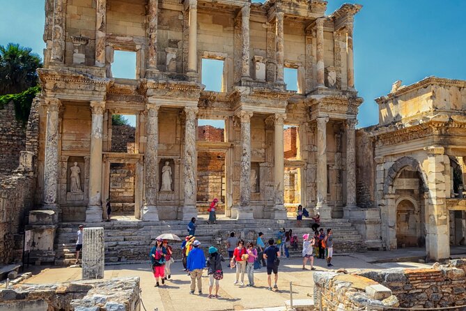 Private Ephesus Shore Excursion with On-Time Return - Ephesus Ancient City: Library of Celsus, Grand Theatre, and the city map moment