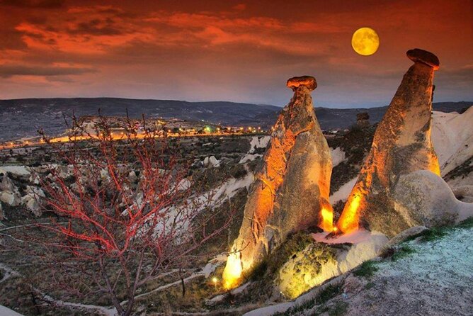 Private Red Tour+Underground city With Professional Guide+Vehicle - Devrent Valley’s Lunar Look, Then Kaymakli Underground City