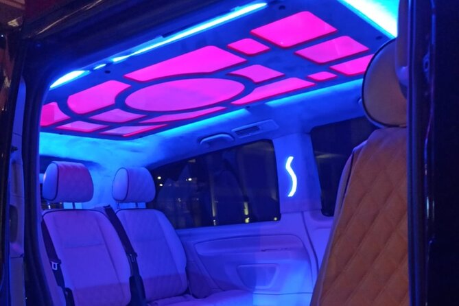 Private VIP Minivan Luxury & Family Friendly Meet Transfer - The Mercedes Vito Minivan Comfort, Up to 6 People