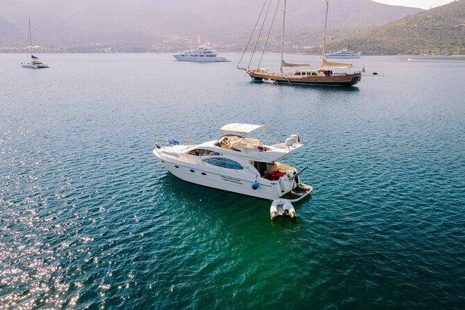 Private VIP Motoryacht Charter in Bodrum For 6 Hours With Lunch - Karaada Black Island: The Bay-Break Swim Plan
