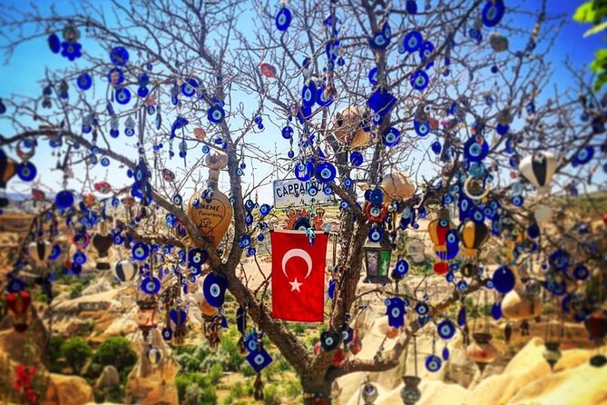 Red (North) Tour Cappadocia (small group) with lunch and ticket - Fairy Chimneys walk: three-headed towers and monk-used caves