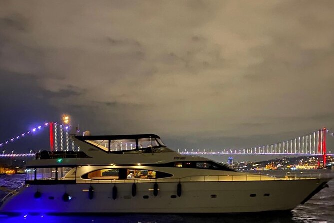 Romantic Night Cruise Live Violinist - Maiden’s Tower, Galata Tower, and the skyline wrap-up