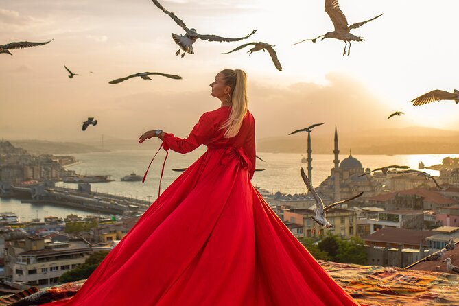 Rooftop Flying Dress Photo Shoot in Istanbul - Photos and Reel Videos: What You’ll Receive