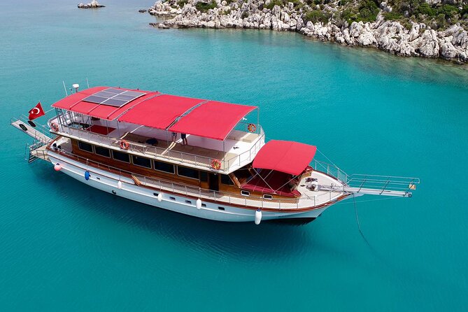 Shared Sunken City of Kekova Boat Tour including lunch - Stop 4: Simena Sunken City Ruins Photo Time from the Water