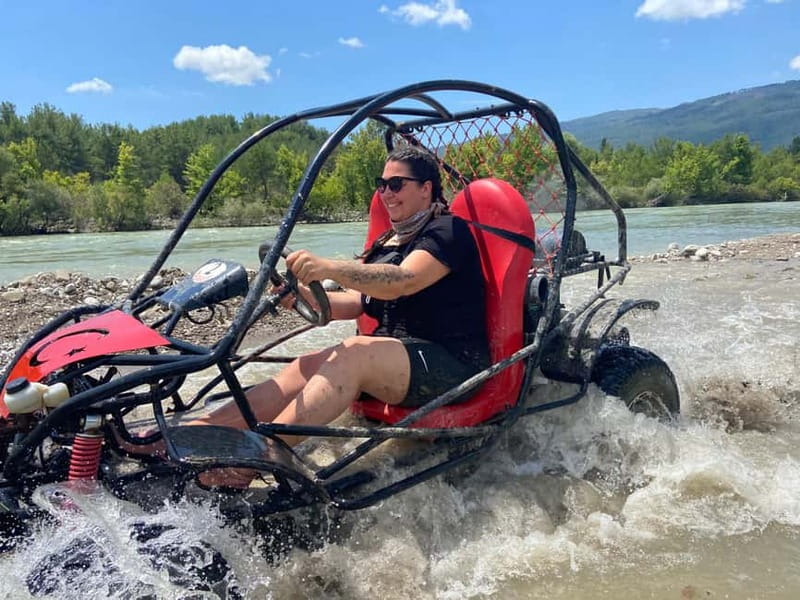 Side/Antalya: Canyon Rafting, Buggy or Quad, & Zipline Tour - A four-in-one day near Side and Antalya