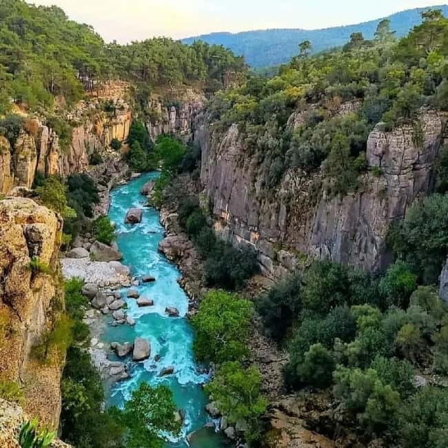 Side/Antalya: Canyon Rafting, Buggy or Quad, & Zipline Tour - Buggy or quad break in the middle of the action
