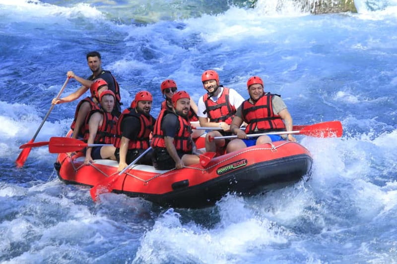 Side/Antalya: Canyon Rafting, Buggy or Quad, & Zipline Tour - Hotel pickup and the ride to Köprülü Canyon