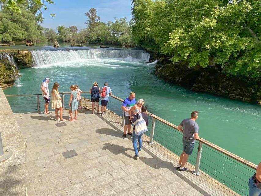 Side: Cabrio Bus and Boat Day Trip at the Green Lake - Green Canyon and the Manavgat River waterfall stop