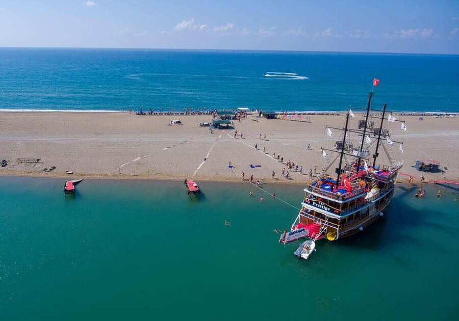 Side: Dolphin Island Boat Trip with Lunch & Unlimited Drinks - The Foam Party and Entertainment: Great for Kids, Fun for Adults