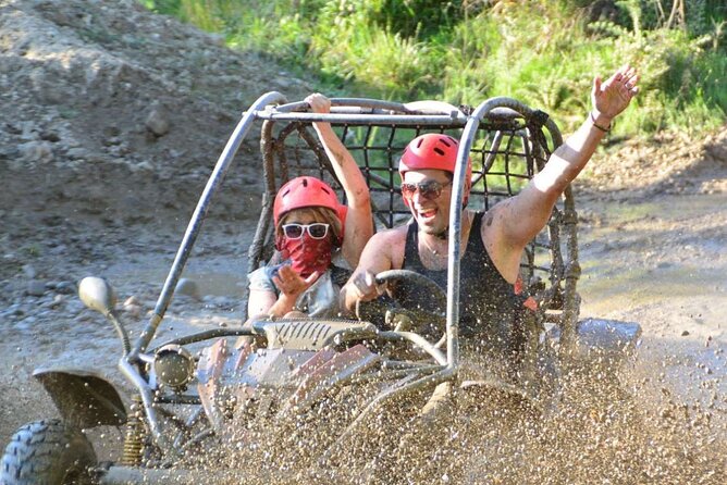 Side Forest Buggy Safari with Hotel Pickup - Inside the Buggy Safari Vehicle: Open-Air, Two Seats, Real Control