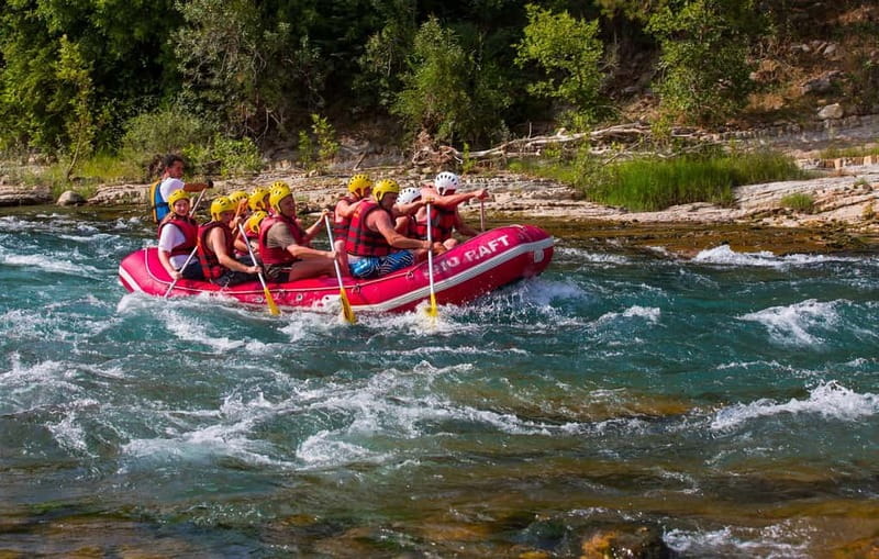 Side: Koprulu Canyon Whitewater Rafting with Lunch - The main rafting run on the Köprüçay River
