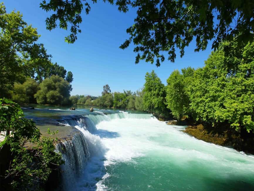 Side: Manavgat Boat, Bazaar, & Waterfall Day Trip with Lunch - Extra breaks and photo stops: how the schedule fills out the day
